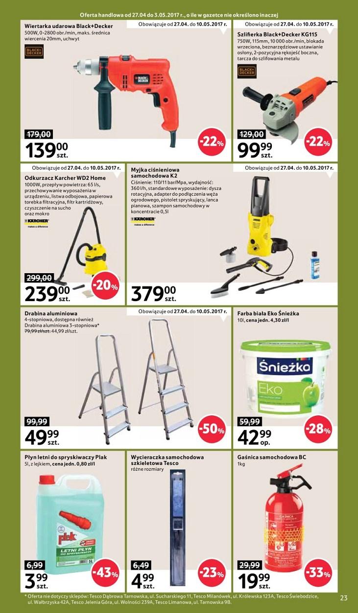 Gazetka promocyjna Tesco str. 23