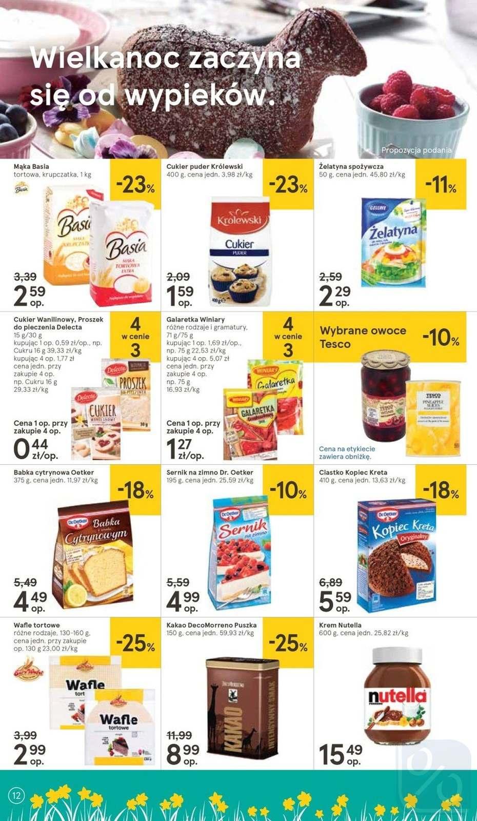 Gazetka promocyjna Tesco str. 12