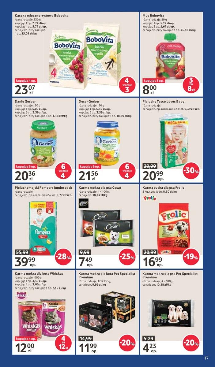 Gazetka promocyjna Tesco str. 17