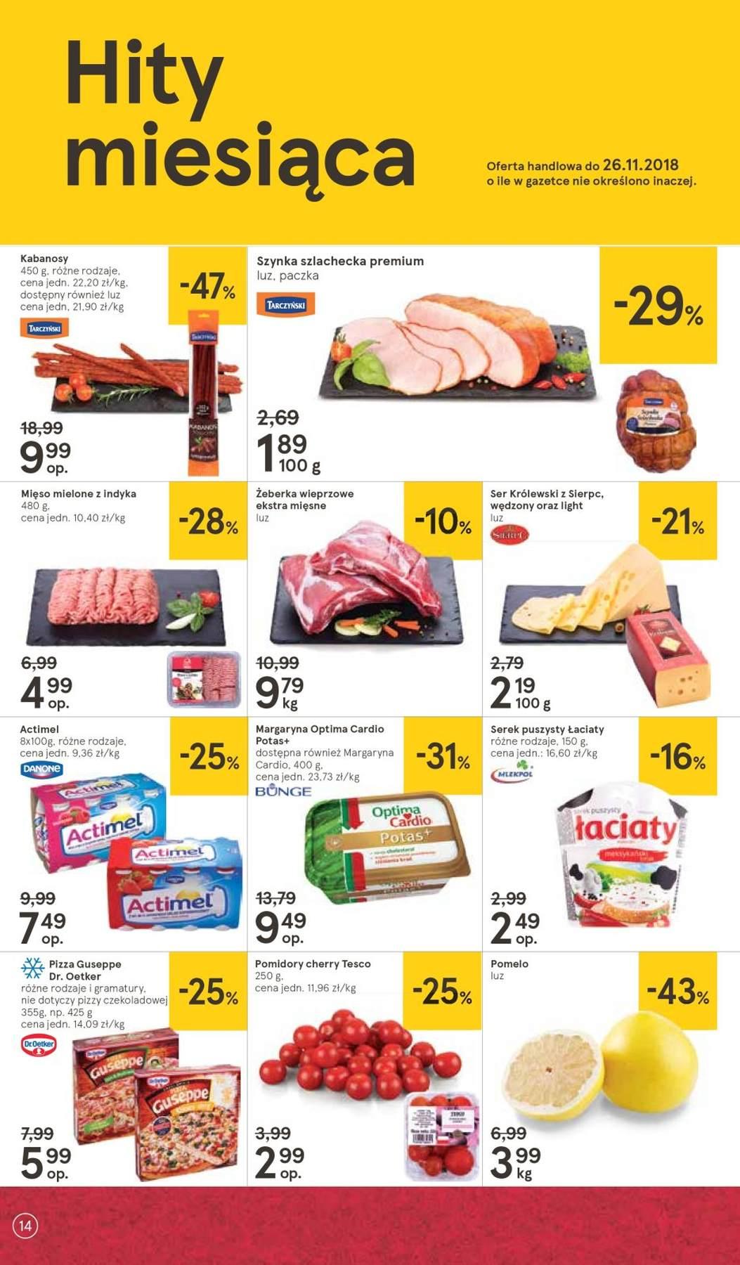 Gazetka promocyjna Tesco str. 14