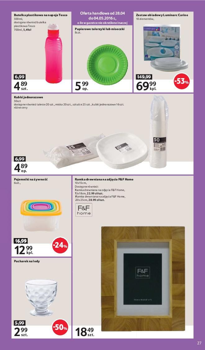 Gazetka promocyjna Tesco str. 27