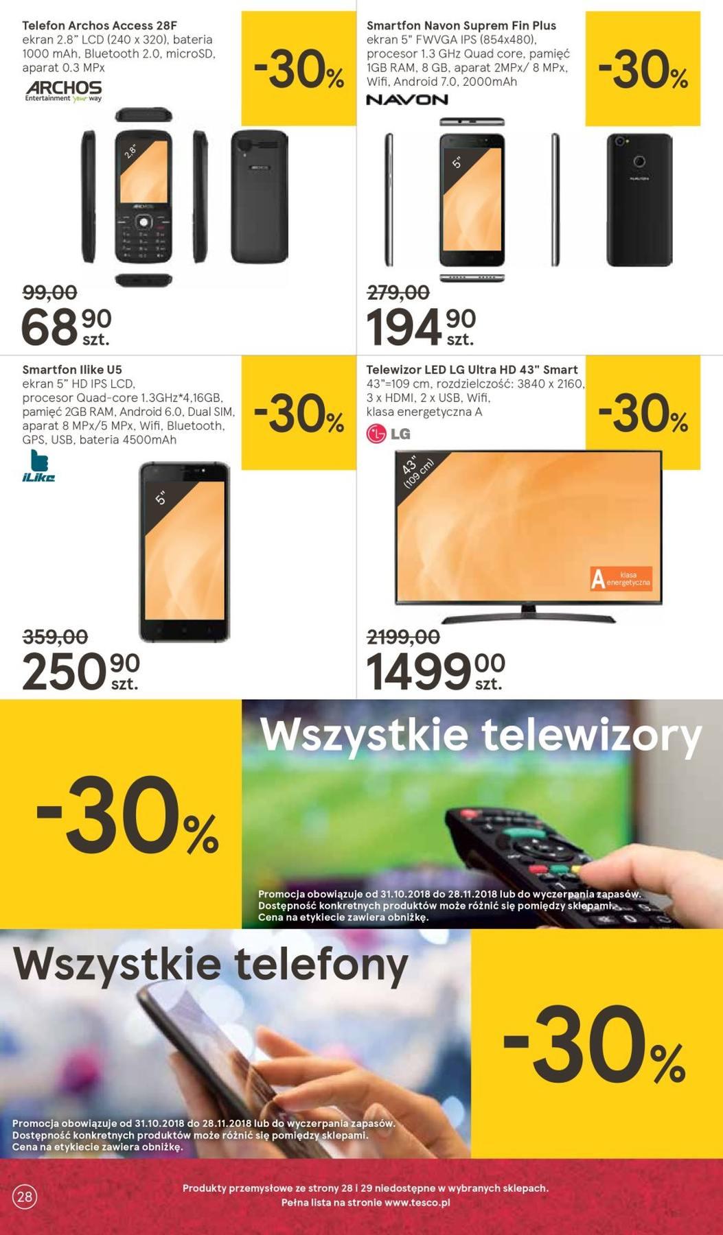 Gazetka promocyjna Tesco str. 28