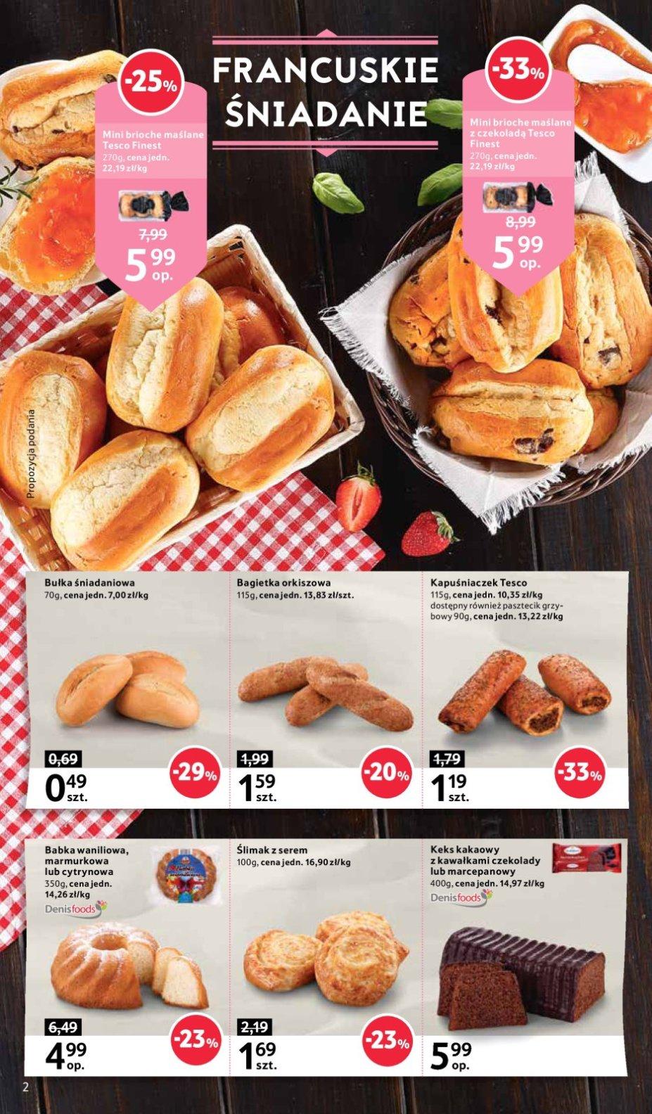 Gazetka promocyjna Tesco str. 2