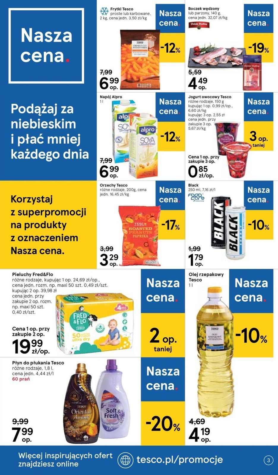 Gazetka promocyjna Tesco str. 3