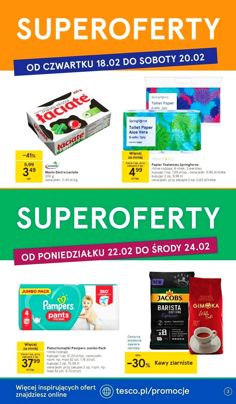 Gazetka promocyjna Tesco str. 3