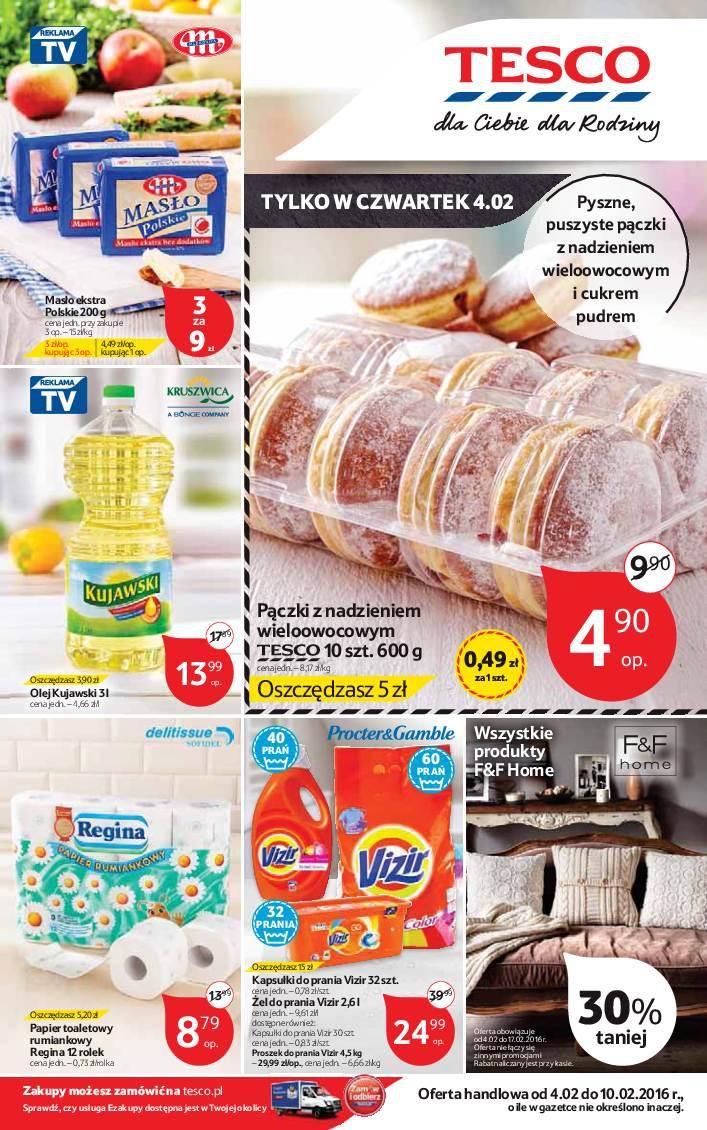 Gazetka promocyjna Tesco str. 1