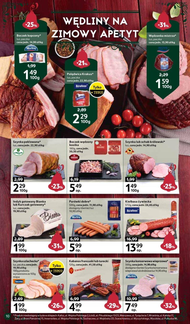 Gazetka promocyjna Tesco str. 10