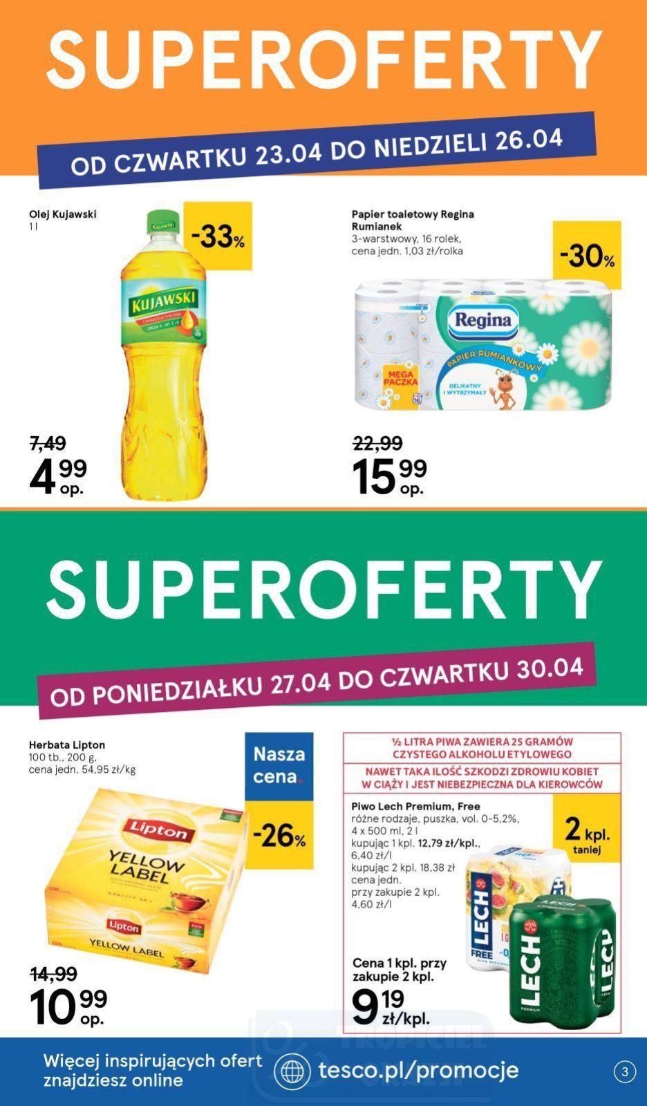 Gazetka promocyjna Tesco str. 3