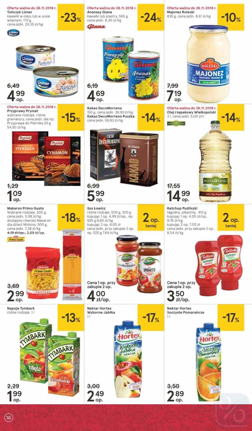 Gazetka promocyjna Tesco str. 16