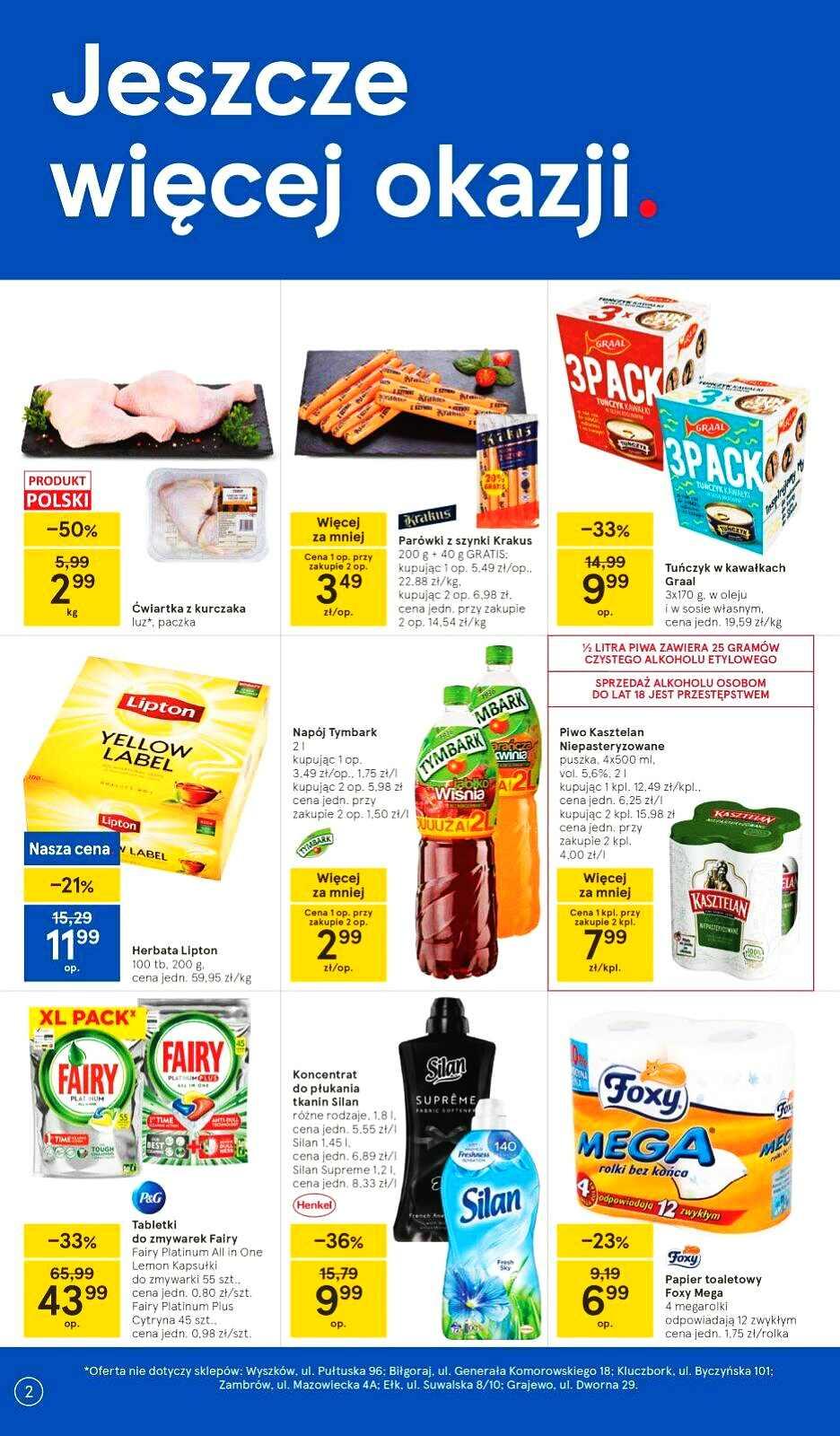 Gazetka promocyjna Tesco str. 2