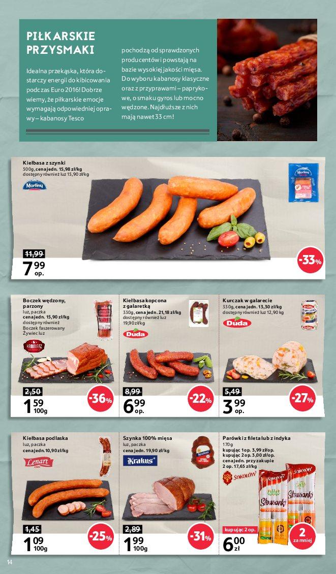 Gazetka promocyjna Tesco str. 14