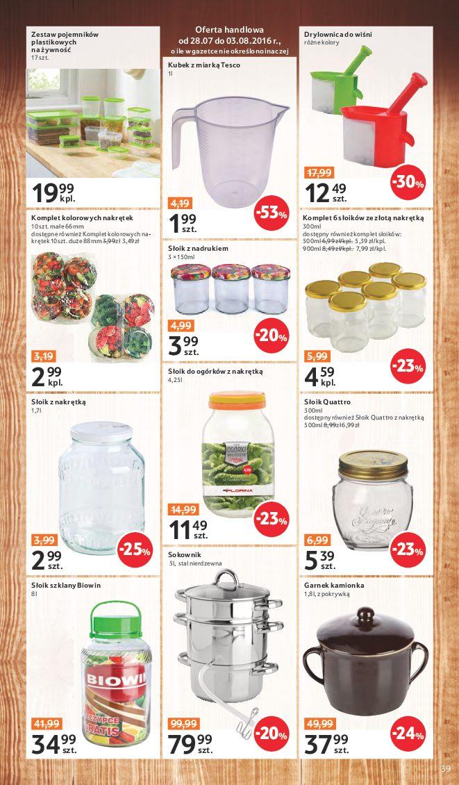Gazetka promocyjna Tesco str. 39