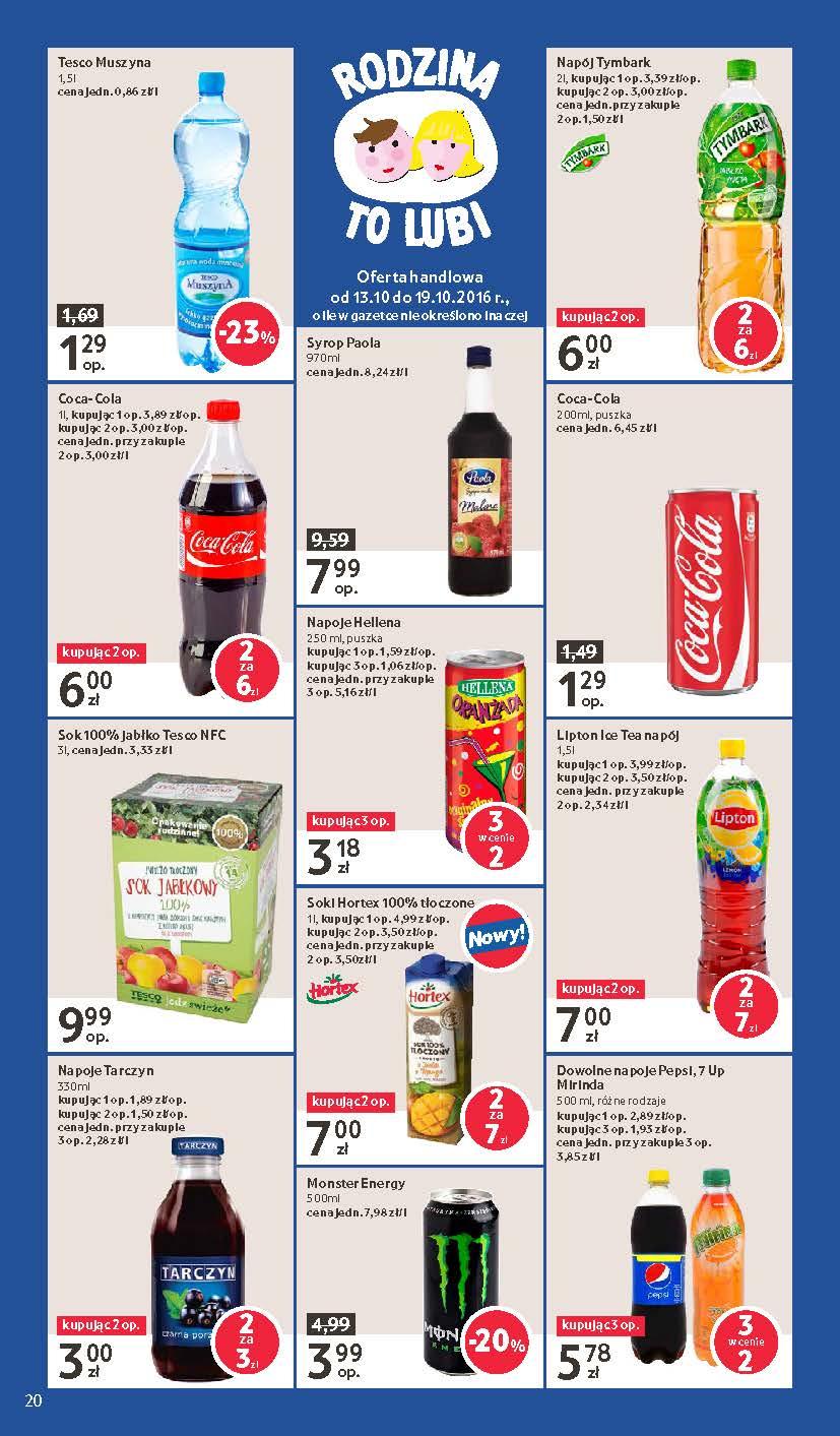 Gazetka promocyjna Tesco str. 20
