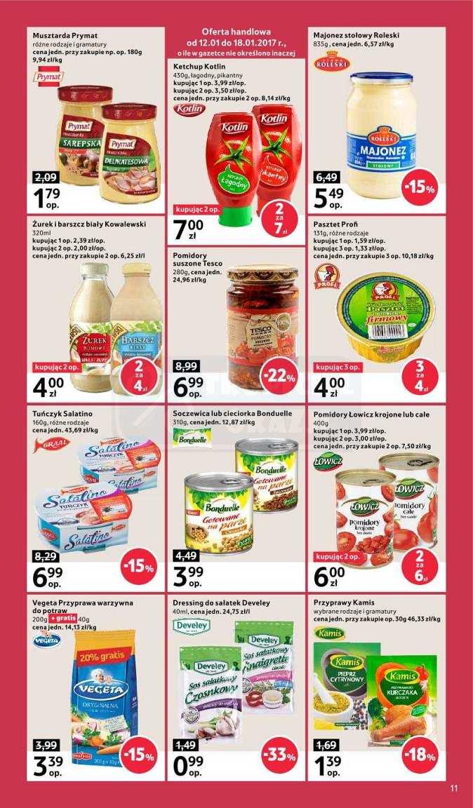 Gazetka promocyjna Tesco str. 11
