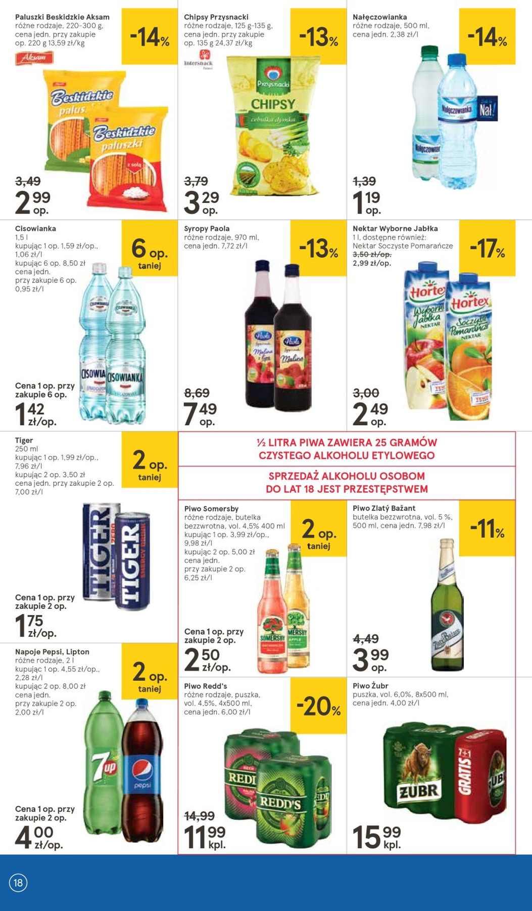 Gazetka promocyjna Tesco str. 18