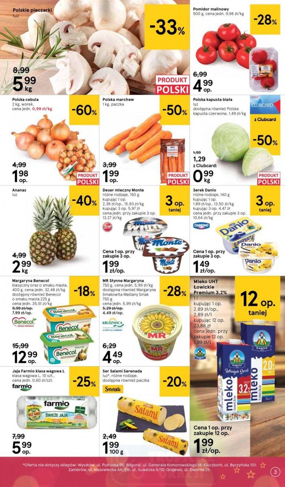 Gazetka promocyjna Tesco str. 3