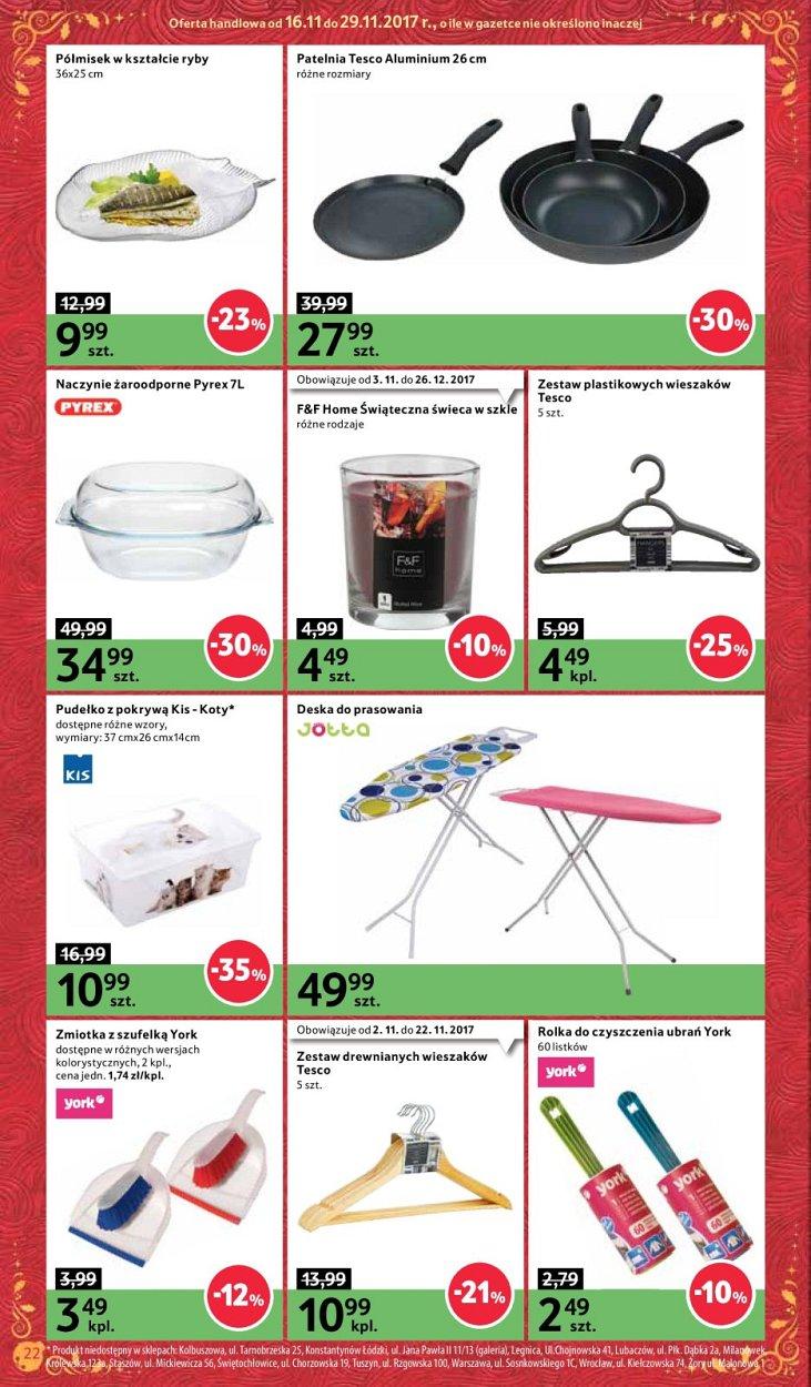 Gazetka promocyjna Tesco str. 22