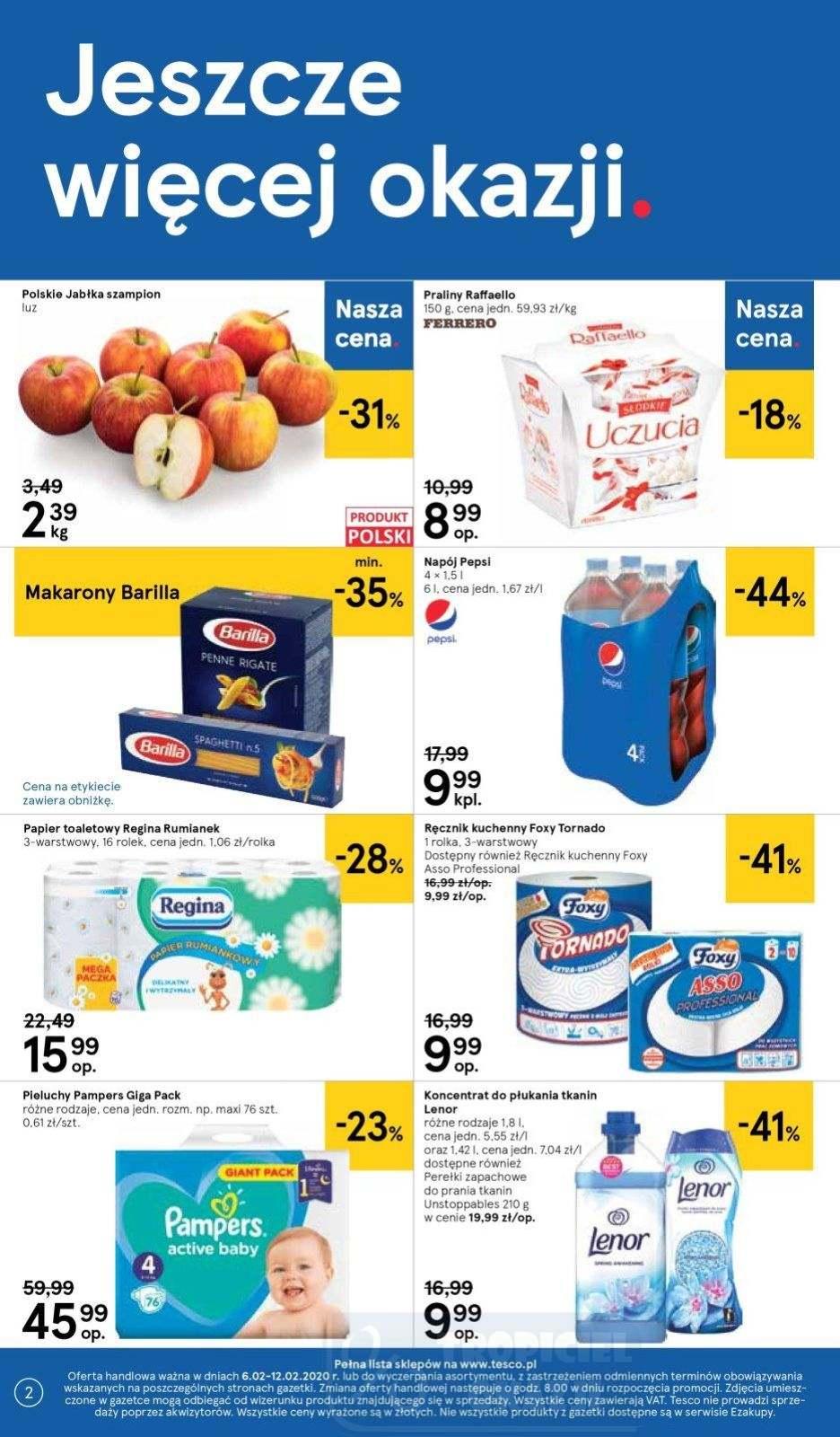 Gazetka promocyjna Tesco str. 2