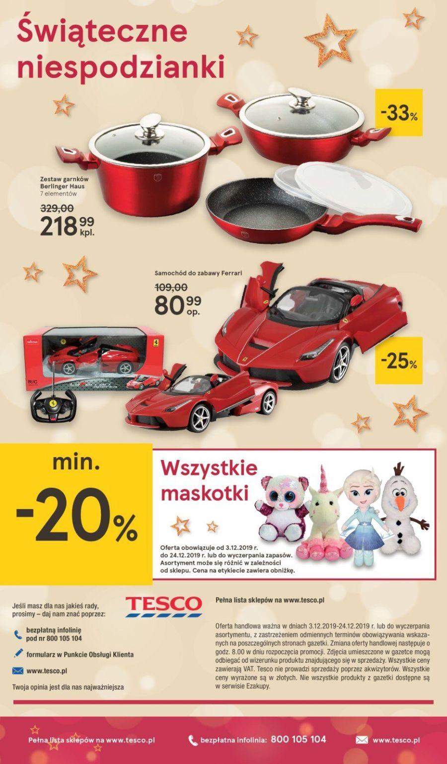 Gazetka promocyjna Tesco str. 20
