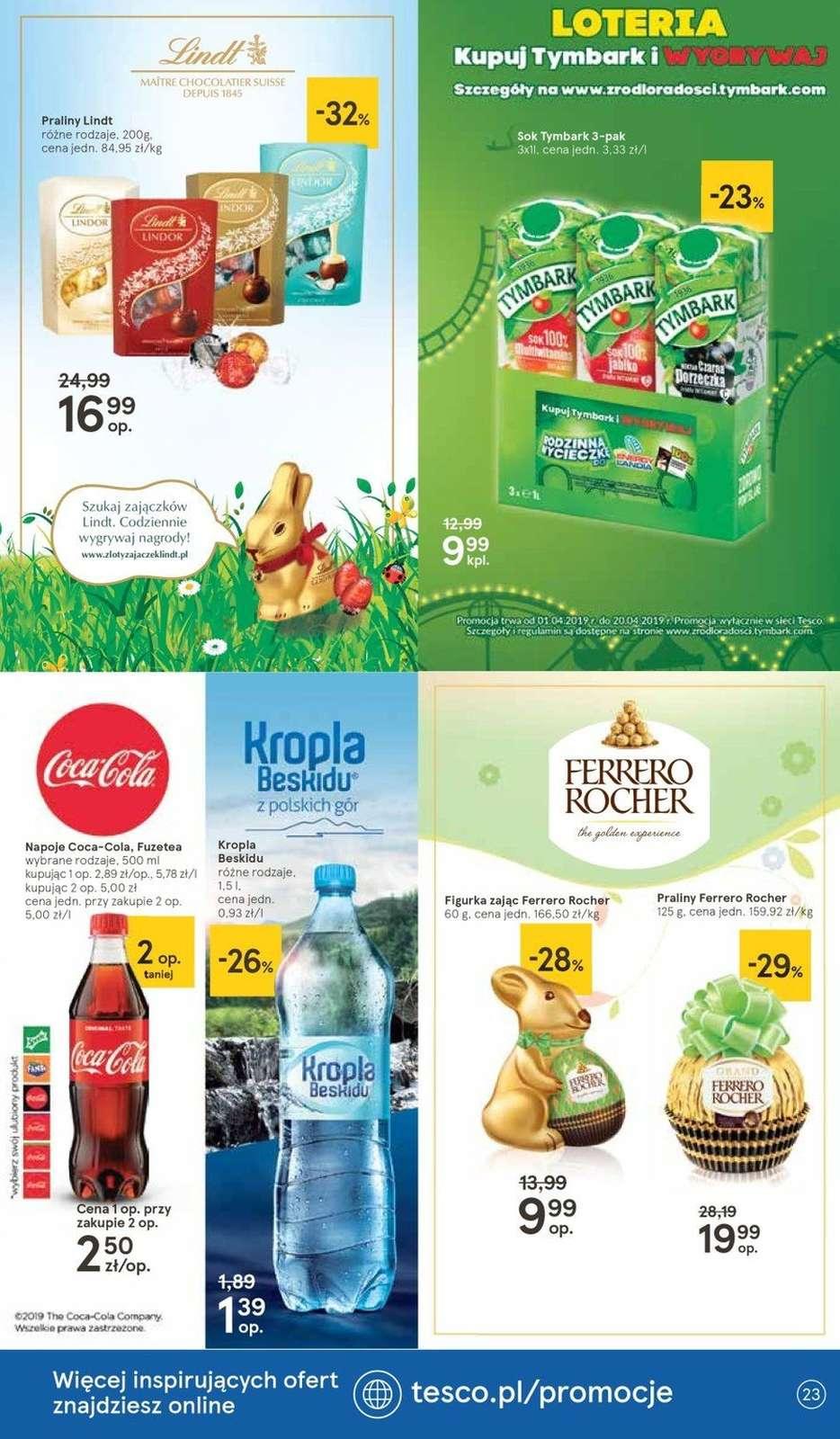 Gazetka promocyjna Tesco str. 23