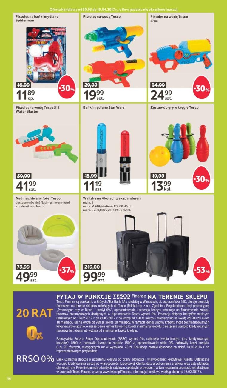 Gazetka promocyjna Tesco str. 36