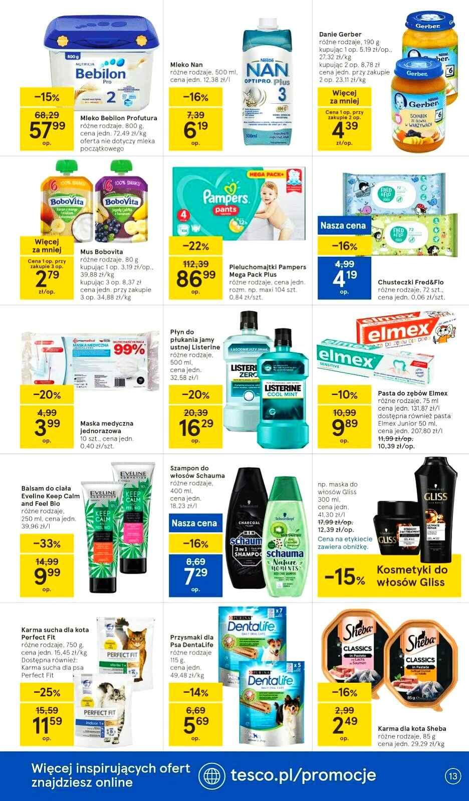 Gazetka promocyjna Tesco str. 13