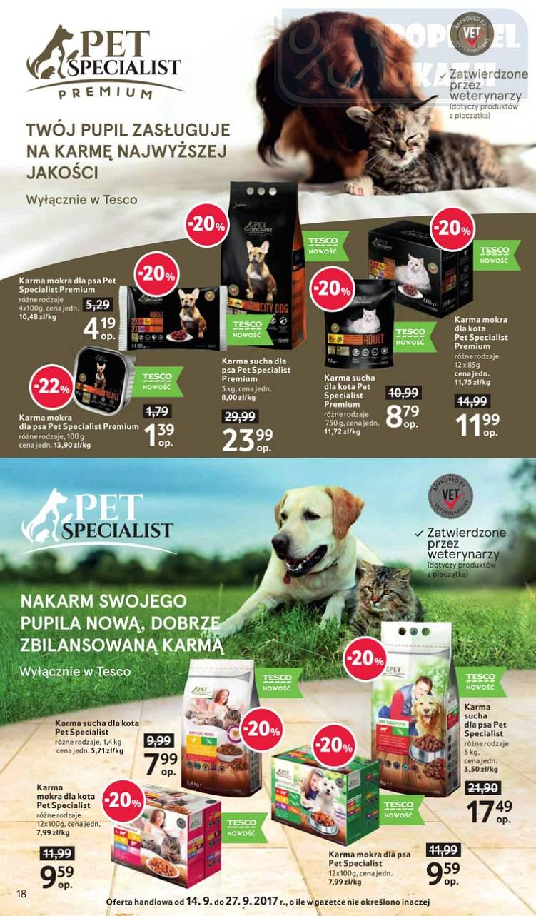 Gazetka promocyjna Tesco str. 18