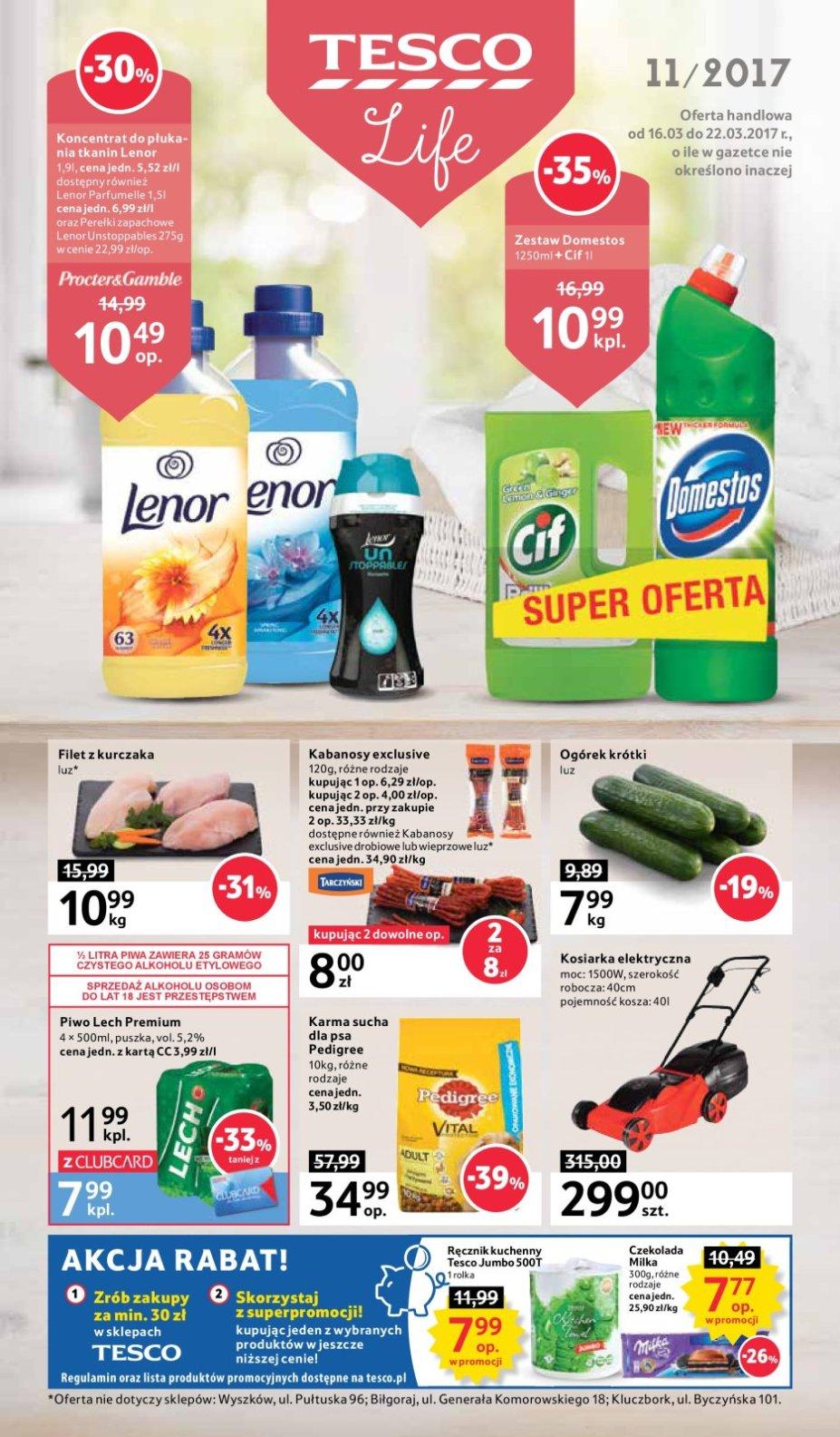 Gazetka promocyjna Tesco str. 1