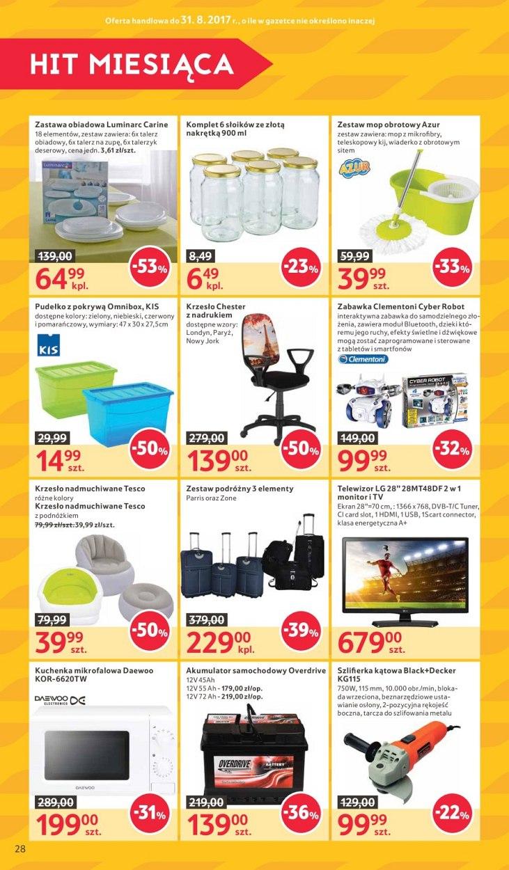 Gazetka promocyjna Tesco str. 28