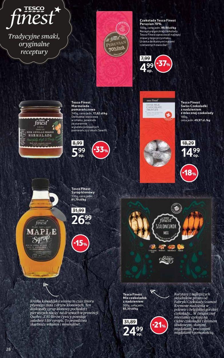 Gazetka promocyjna Tesco str. 28