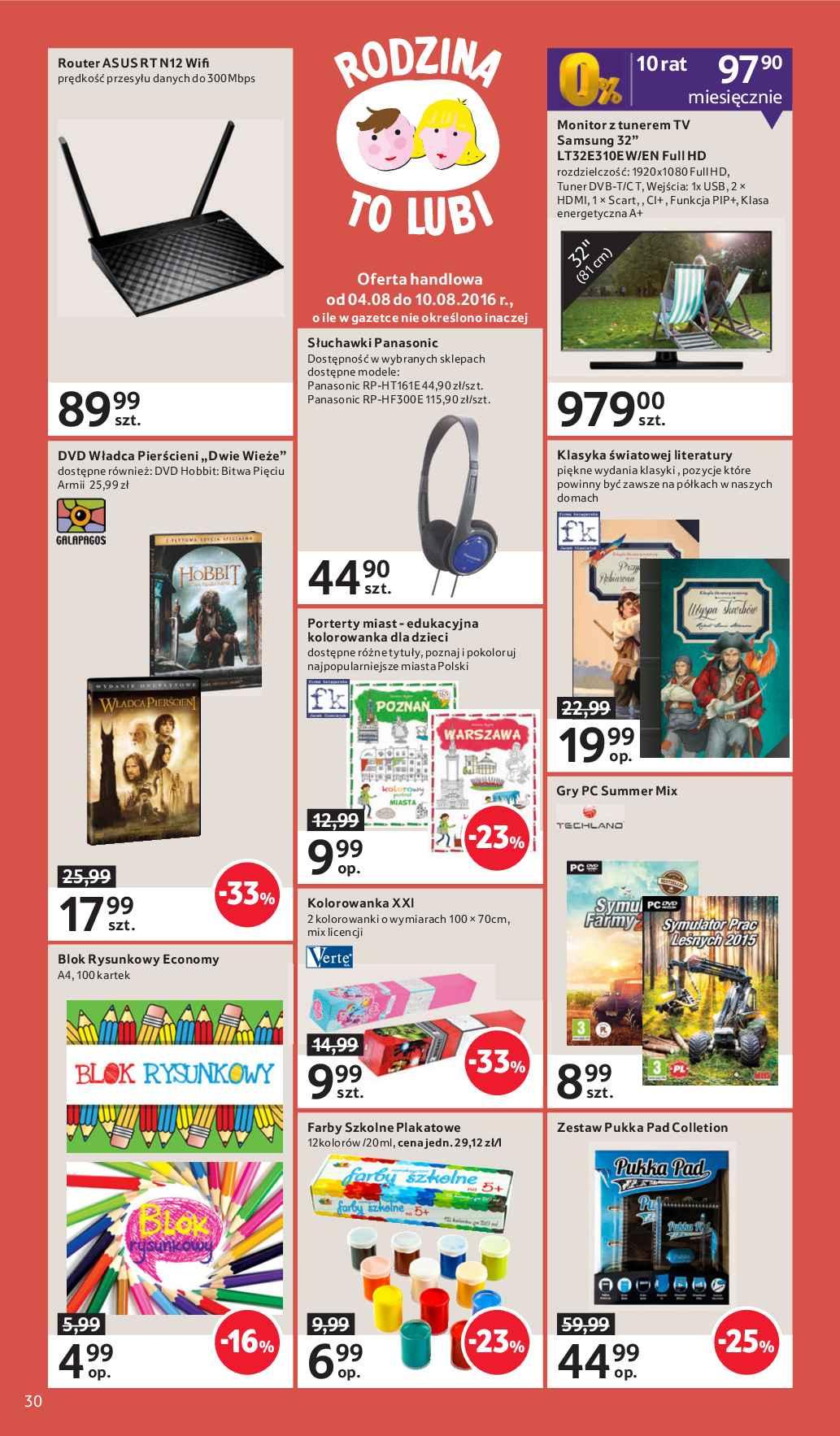 Gazetka promocyjna Tesco str. 30