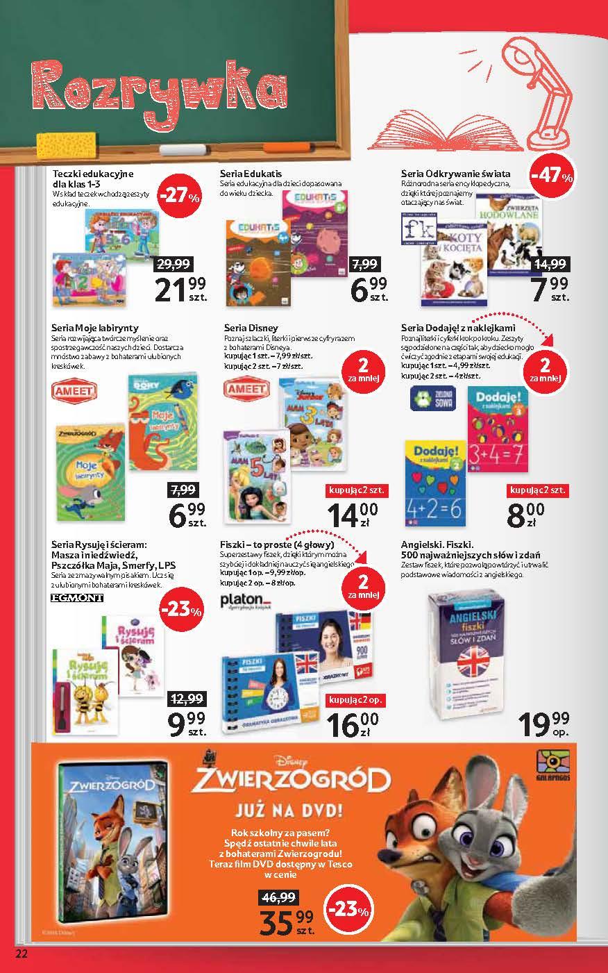 Gazetka promocyjna Tesco str. 22