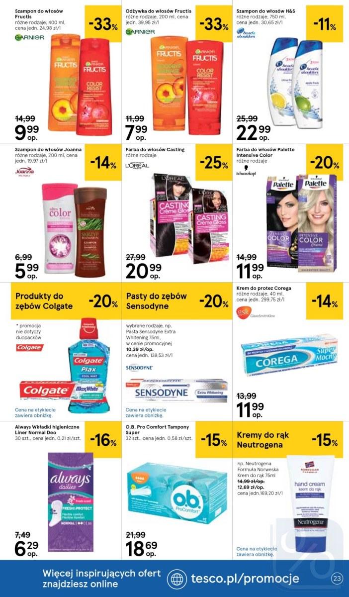 Gazetka promocyjna Tesco str. 23