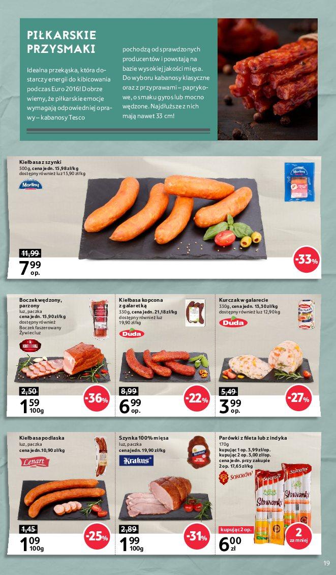 Gazetka promocyjna Tesco str. 19