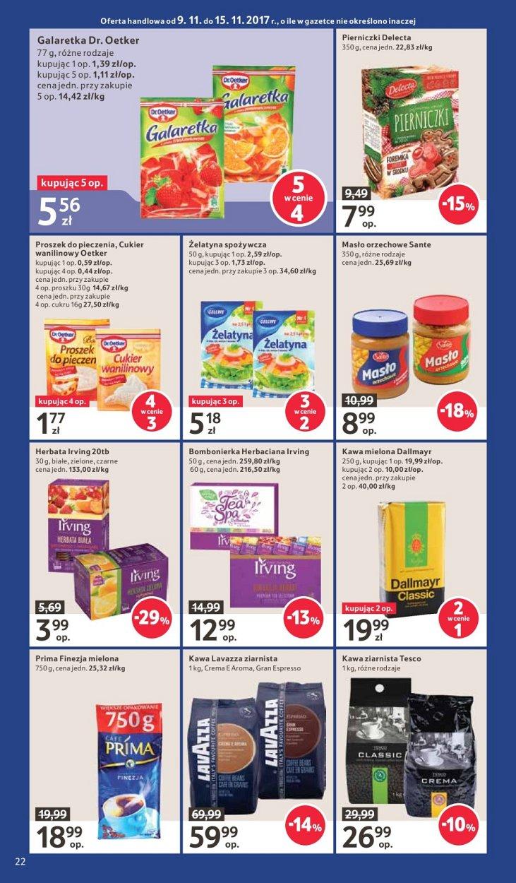 Gazetka promocyjna Tesco str. 22