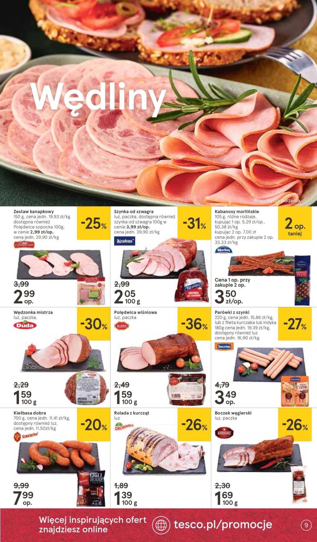 Gazetka promocyjna Tesco str. 9