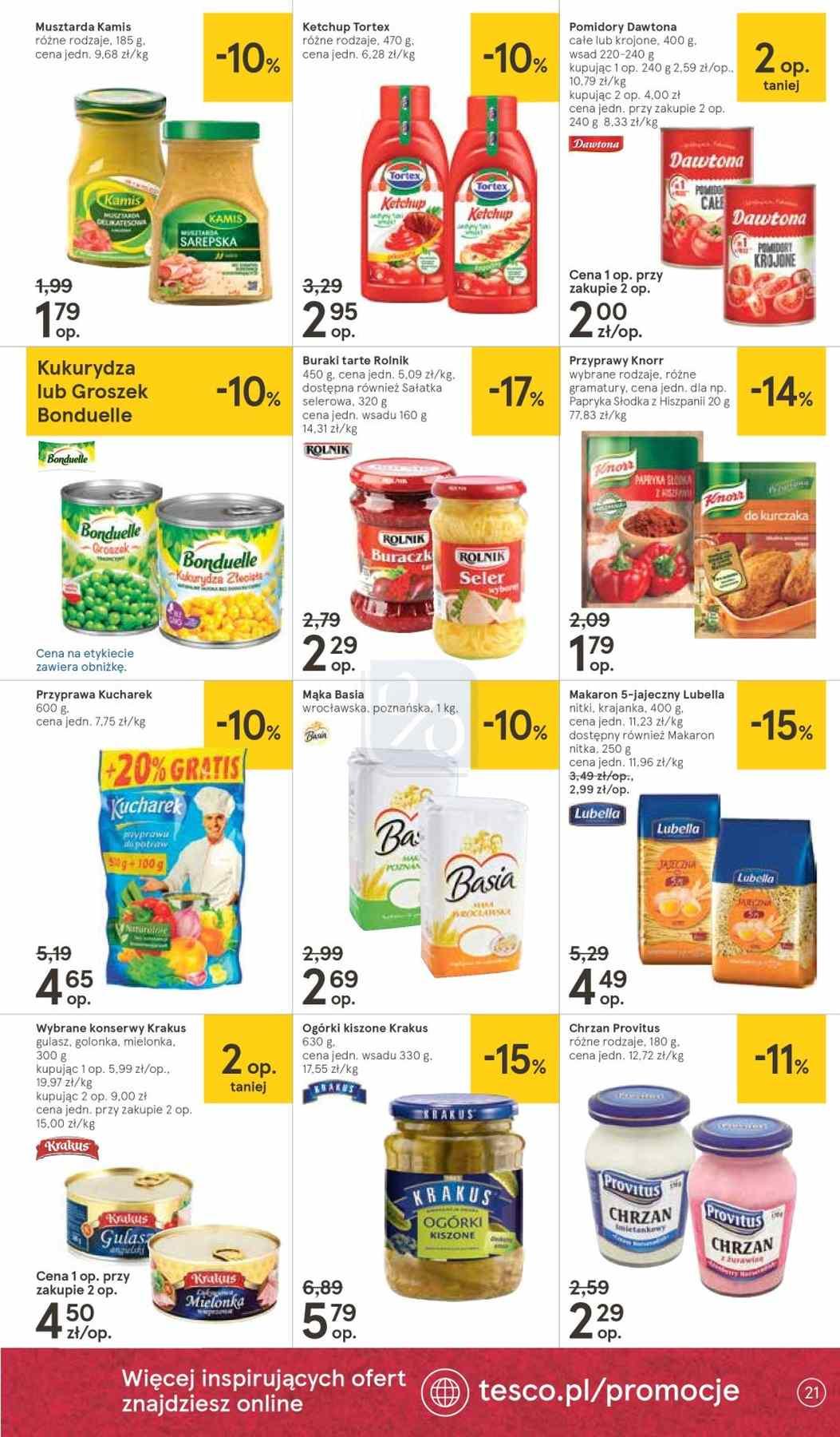 Gazetka promocyjna Tesco str. 21