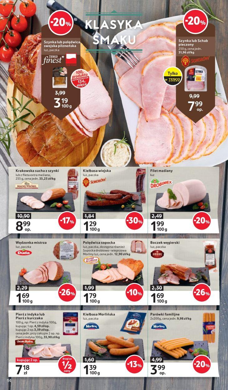 Gazetka promocyjna Tesco str. 14
