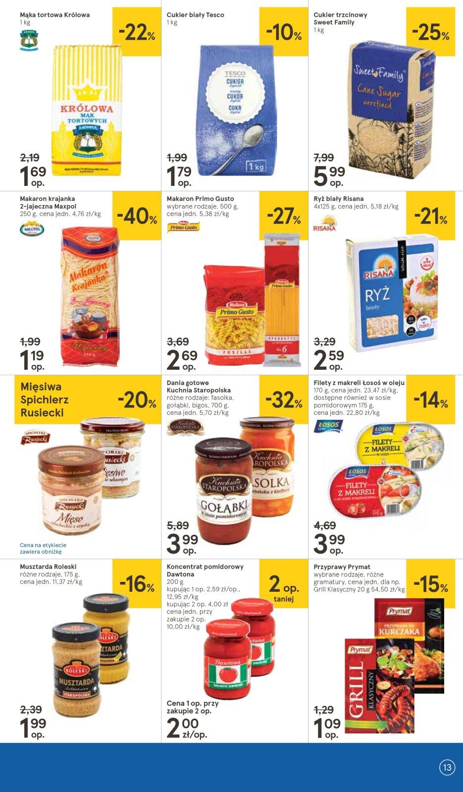 Gazetka promocyjna Tesco str. 13