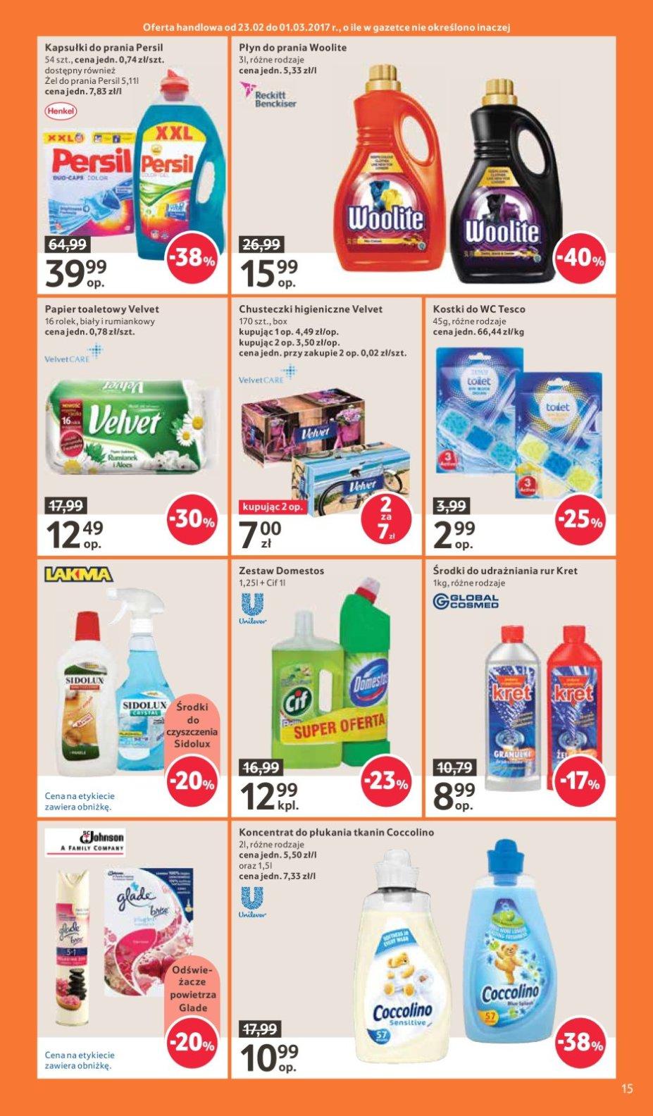 Gazetka promocyjna Tesco str. 15