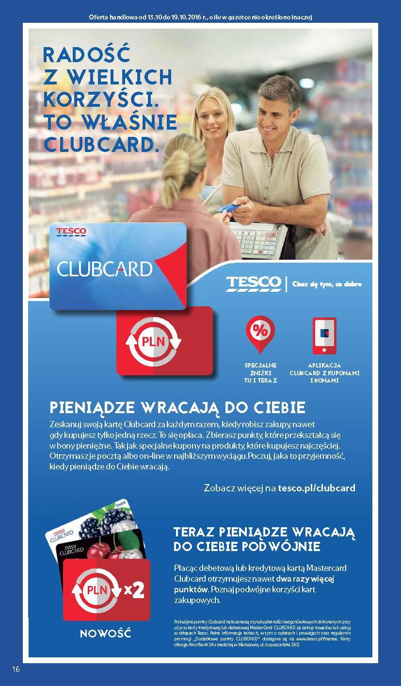 Gazetka promocyjna Tesco str. 16