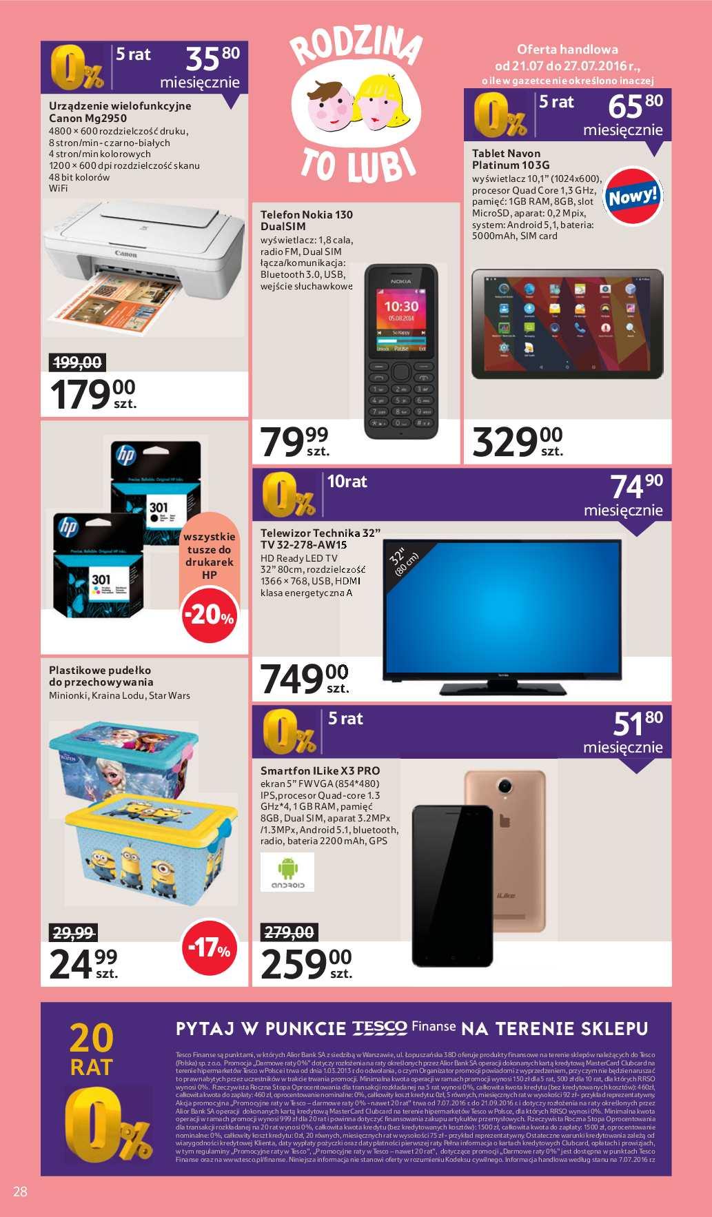 Gazetka promocyjna Tesco str. 28