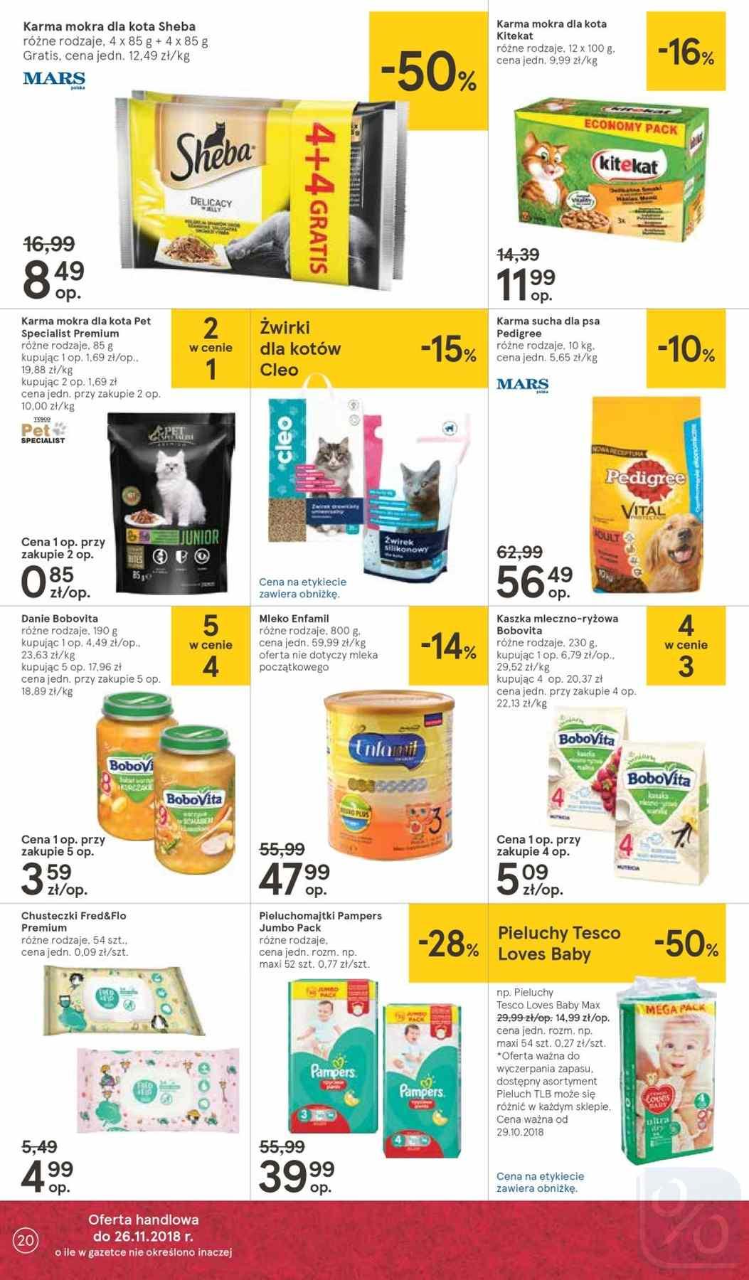 Gazetka promocyjna Tesco str. 20