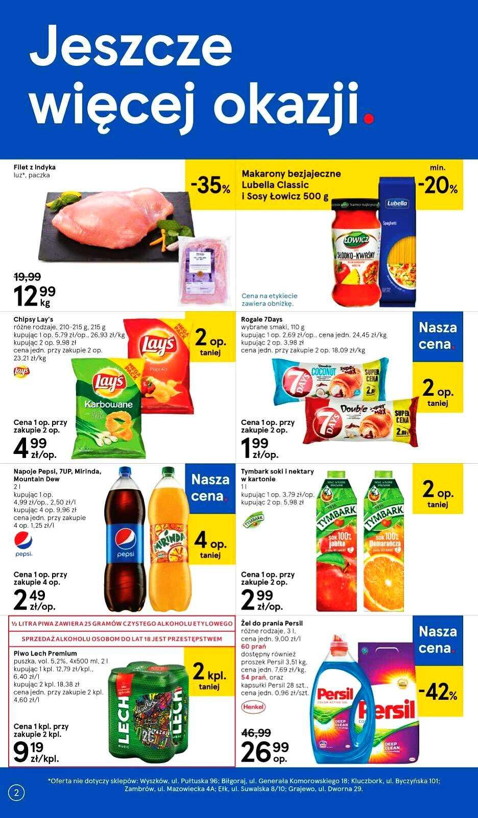 Gazetka promocyjna Tesco str. 2