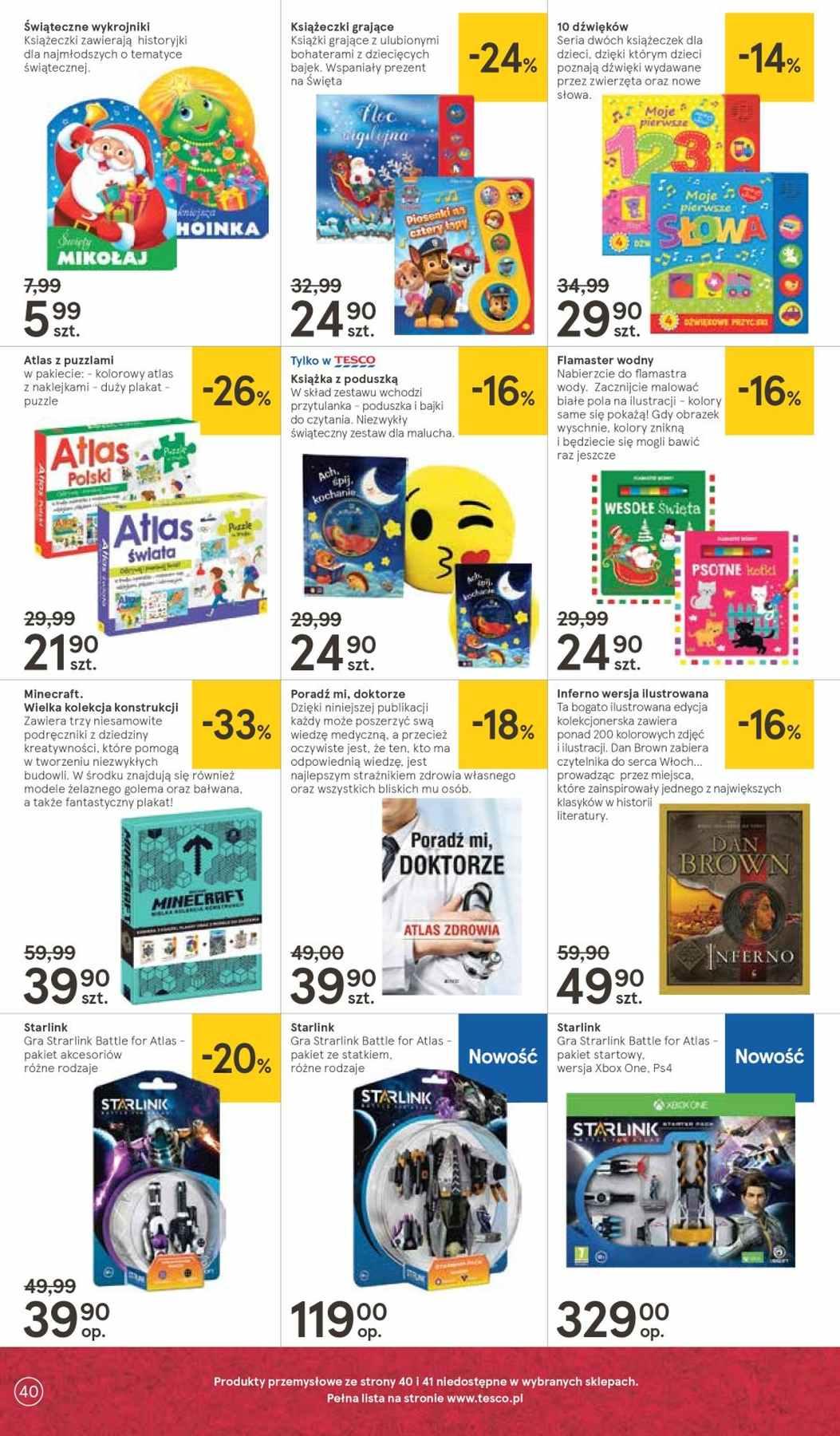Gazetka promocyjna Tesco str. 40
