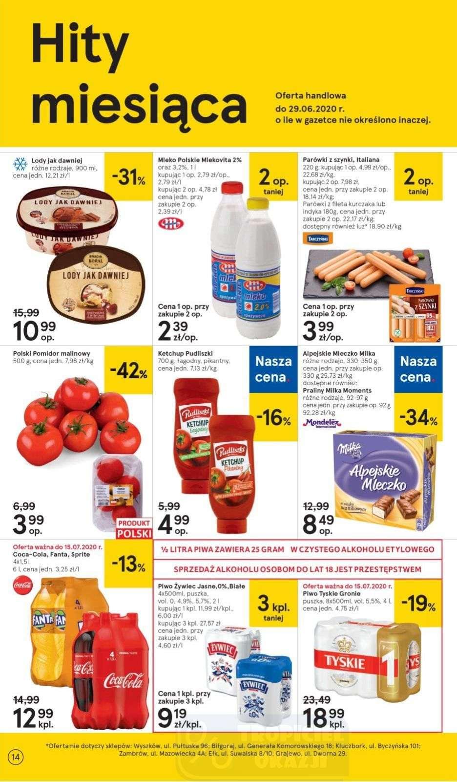 Gazetka promocyjna Tesco str. 14