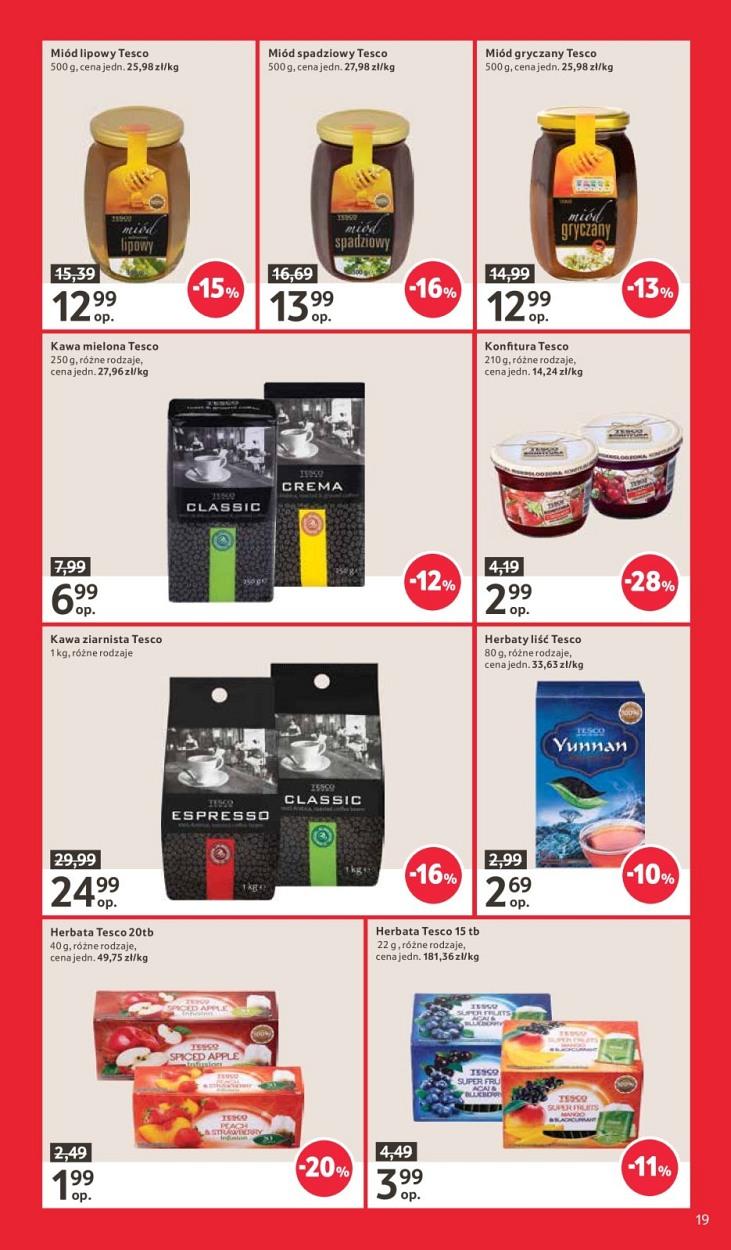 Gazetka promocyjna Tesco str. 19