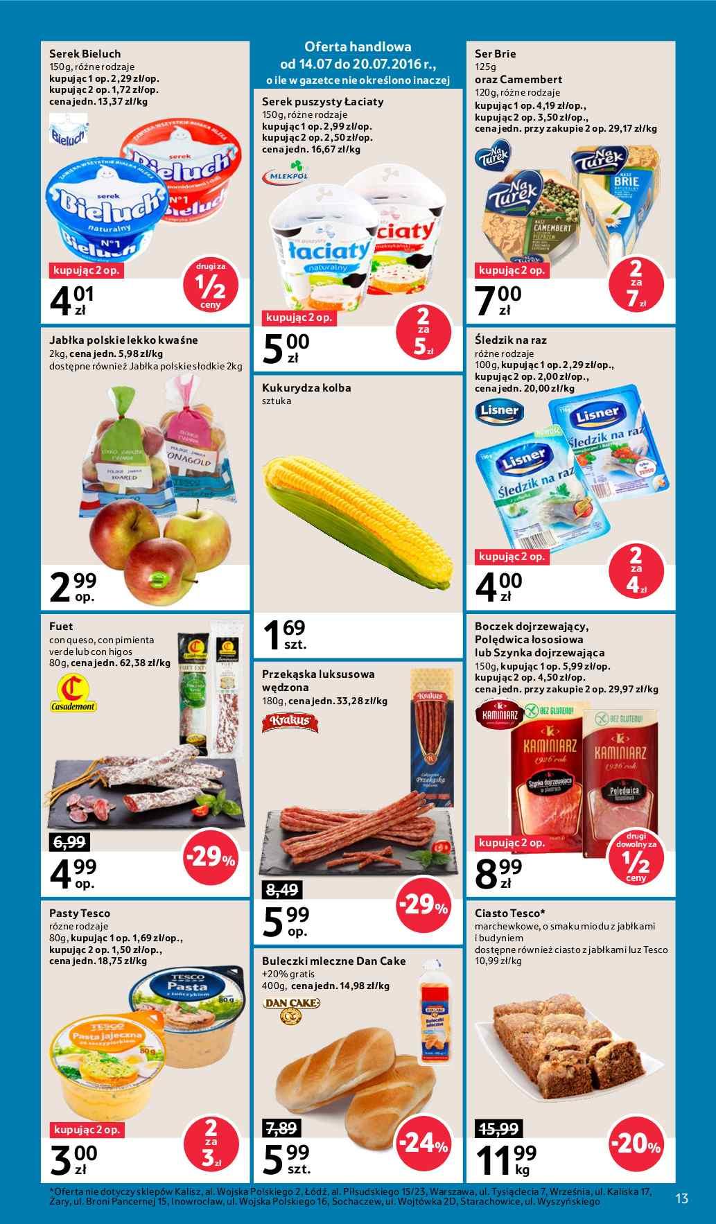 Gazetka promocyjna Tesco str. 13