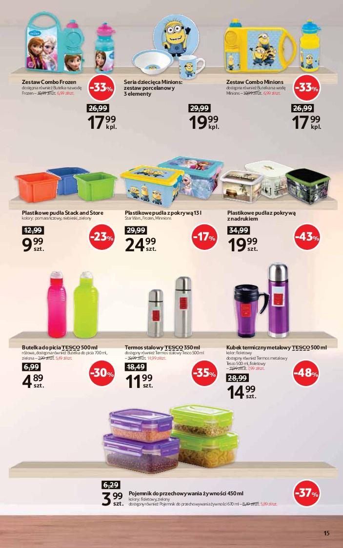 Gazetka promocyjna Tesco str. 15