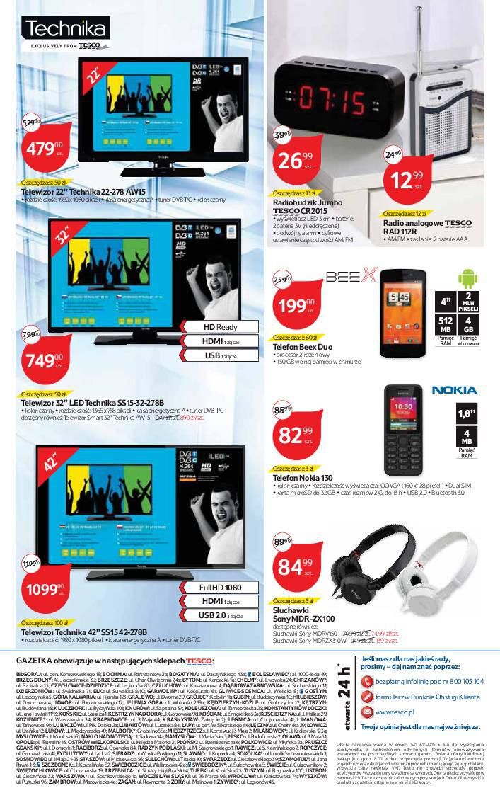 Gazetka promocyjna Tesco str. 16
